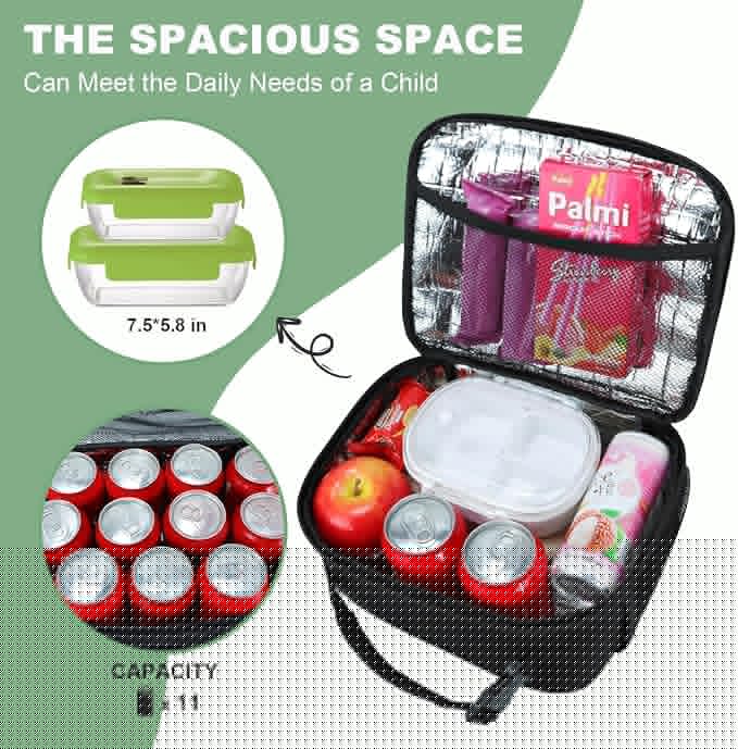Kids Insulated Lunch Bag – Fresh Meals for Every School Day